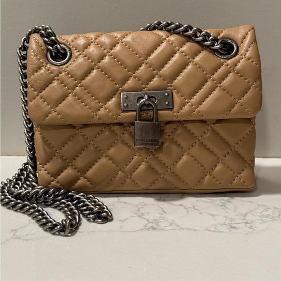 Kurt Geiger London Mini Brixton Lock Leather Bag - Picture 7 of 16